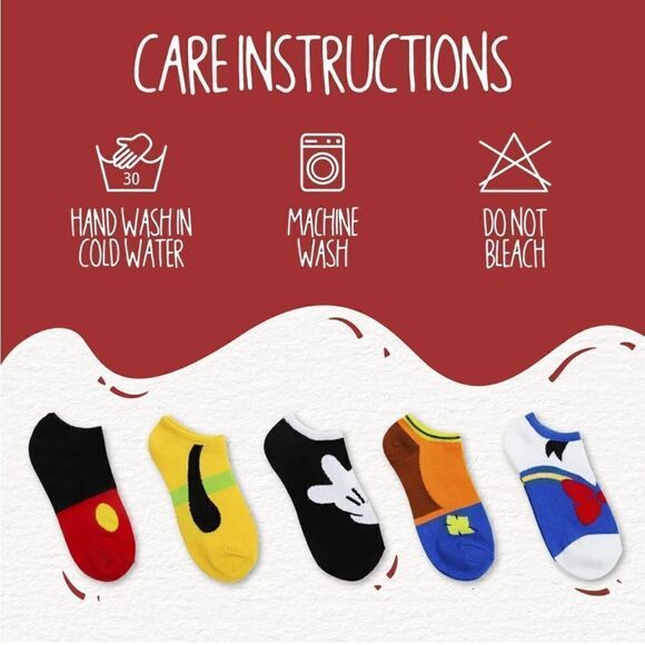 Disney socks - 5 pairs - Picture 3 of 4